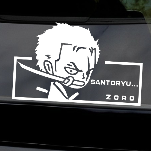 Zoro - Decal - Santoryu