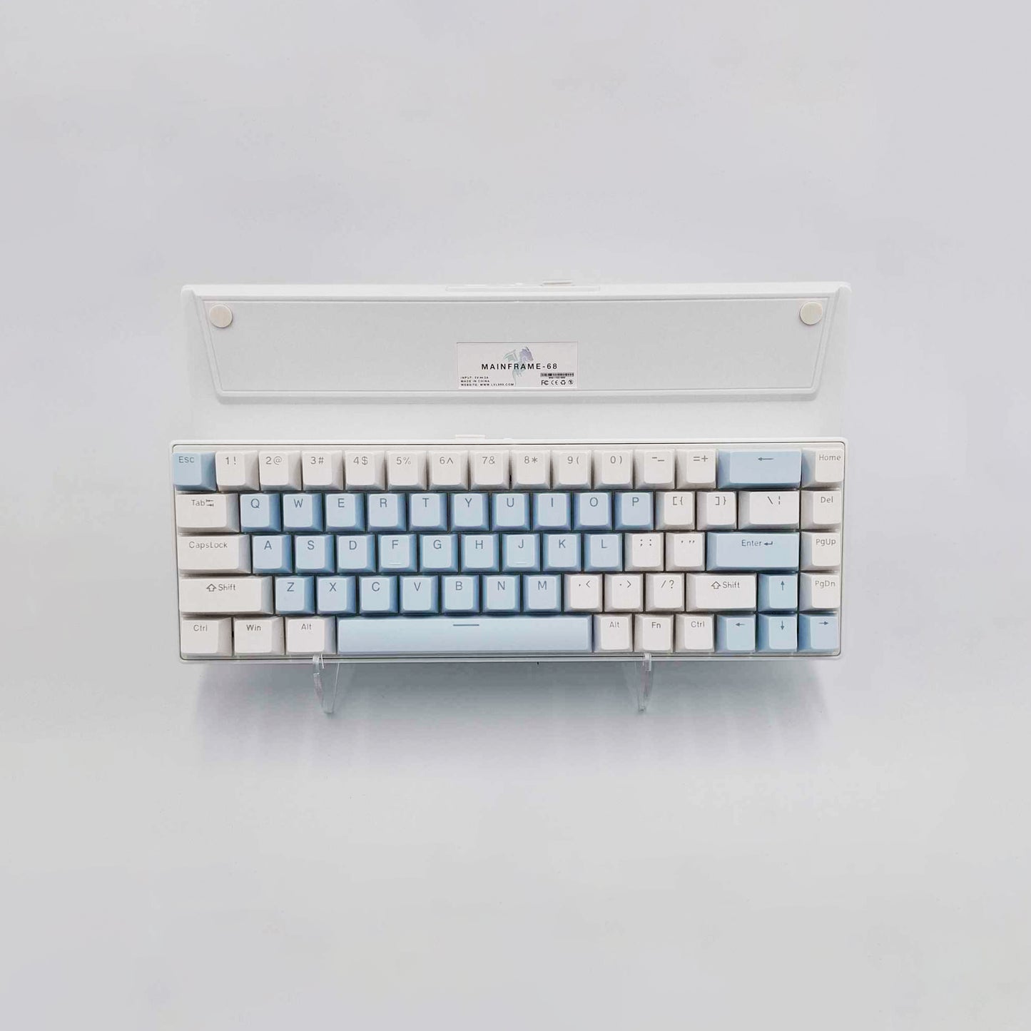 M68 Keyboard 65% - Milky Snowflake